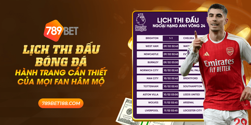 19 lich thi dau bong da hanh trang can thiet cua moi fan ham mo