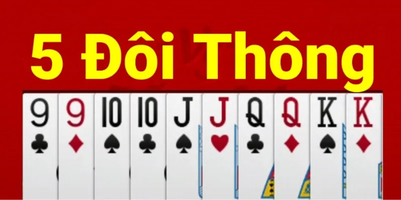 5 đôi thông có tới trắng không? Những quy tắc chơi cần biết 2 Hiểu rõ luật tới trắng trong bài tiến lên