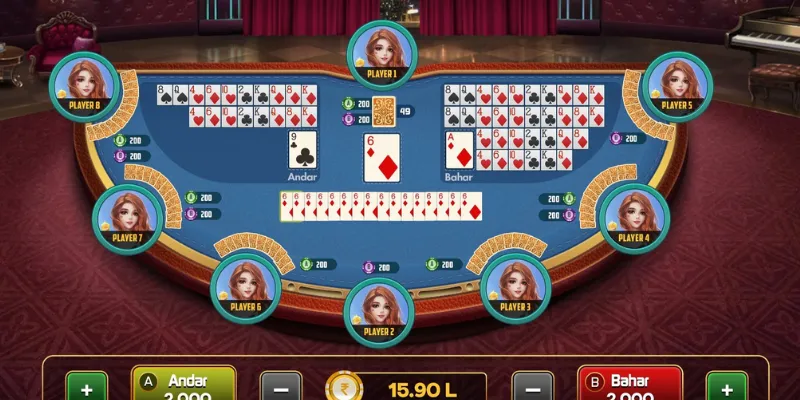 Andar Bahar: Cách đặt cược và lựa chọn cửa chiến thắng 3 Các hình thức đặt cược trong Andar Bahar cùng tỷ lệ thắng cược