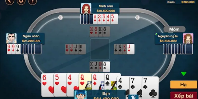 Chơi Phỏm Tá Lả tại 789Bet: Trải nghiệm game bài đỉnh cao 4 Khám phá chiến thuật chơi phỏm tá lả hiệu quả nhất