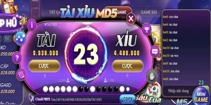 Tài Xỉu MD5 – Khám phá trò chơi cá cược an toàn và uy tín 2 Một vài thông tin về trò chơi tài xỉu