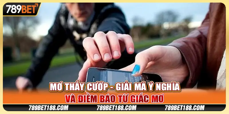 Mơ thấy cướp - Giải mã ý nghĩa và điềm báo từ giấc mơ 1 Mơ thấy cướp - Giải mã ý nghĩa và điềm báo từ giấc mơ