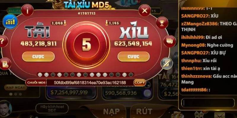 Cách chơi tài xỉu MD5 - Bí quyết đặt cược an toàn 4 Tìm hiểu cách chơi Tài Xỉu MD5 thắng lớn