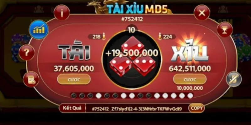 Cách chơi tài xỉu MD5 - Bí quyết đặt cược an toàn 2 Khám phá thuật toán MD5 trong game Tài Xỉu