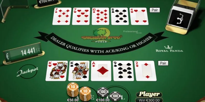 Khám phá quy tắc cơ bản trong Caribbean Stud Poker