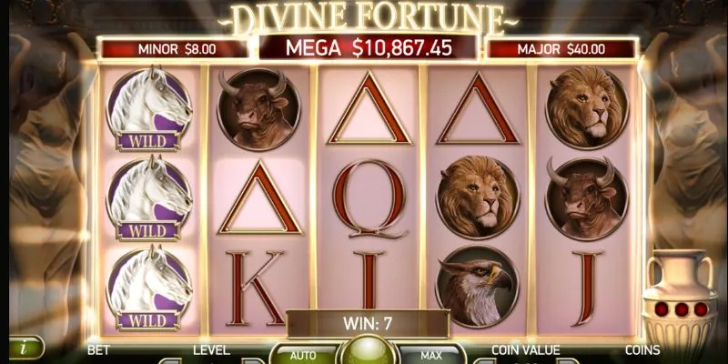 Divine Fortune – Giải thưởng hấp dẫn đang chờ tại 789Bet 3 Tổng hợp các biểu tượng đặc biệt trong game