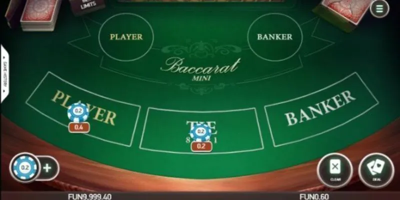 Mini Baccarat tại 789Bet: Trò chơi casino với tỷ lệ cược hấp dẫn 4 Hướng dẫn cách đặt cược thông minh trong game