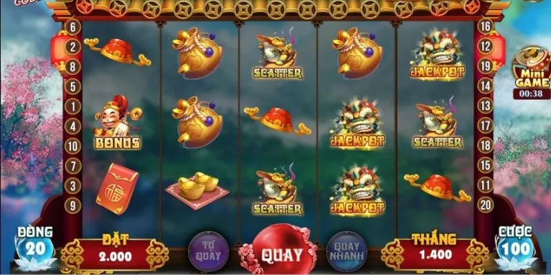 Nổ hũ Thần Thú tại 789Bet - Cơ hội trúng lớn trong từng lượt quay 2 Khám phá tổng quan trò chơi Nổ Hũ Thần Thú