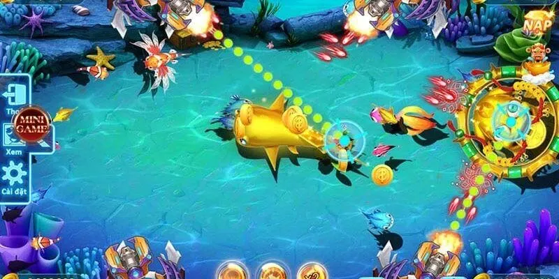 Tổng hợp các loại cá và phần thưởng trong game