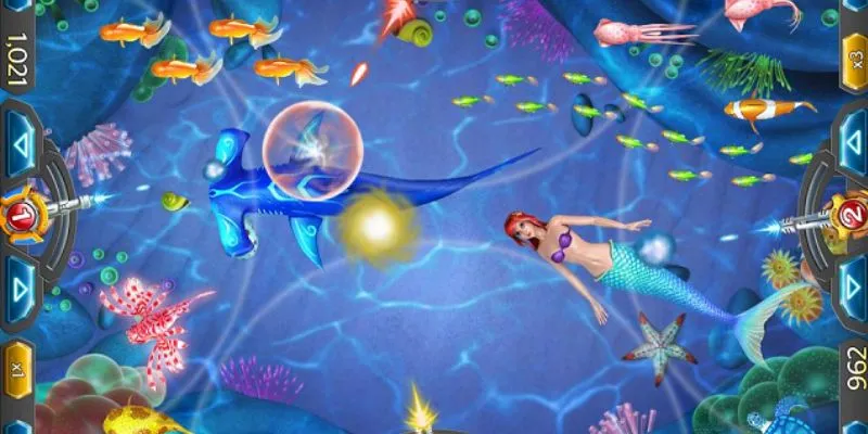 Bí quyết thắng lớn bắn cá - Kỹ thuật bắn liên hoàn cực hiệu quả 3 Tổng hợp các loại súng cơ bản trong game