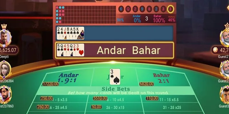 Tìm hiểu cách chơi Andar Bahar dễ thắng 