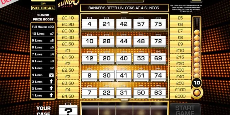 Deal or No Deal tại 789Bet - Cơ hội nhận thưởng khủng 4 Tổng hợp mẹo thắng lớn khi chơi game