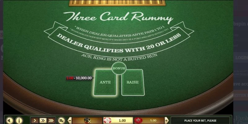 Cách chơi Three Card Rummy - Những chiến thuật giúp bạn luôn thắng lớn 3 Tìm hiểu quyết định cược trong Three Card Rummy